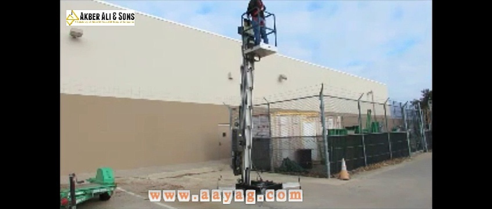 JLG 30AMDC 30' Push Around Vertical Mast Lift Basket video
