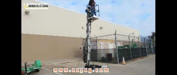 JLG 30AM-DC 30' Push Around Vertical Mast Lift Basket