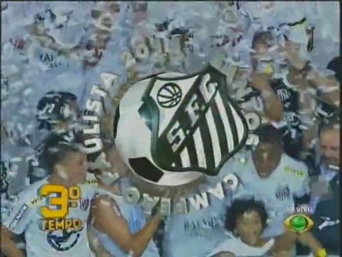 SANTOS 2 (4) X (2) 1 PALMEIRAS parte 6/6 Campeão Paulista 2015 Comemoração e Entrega da Taça