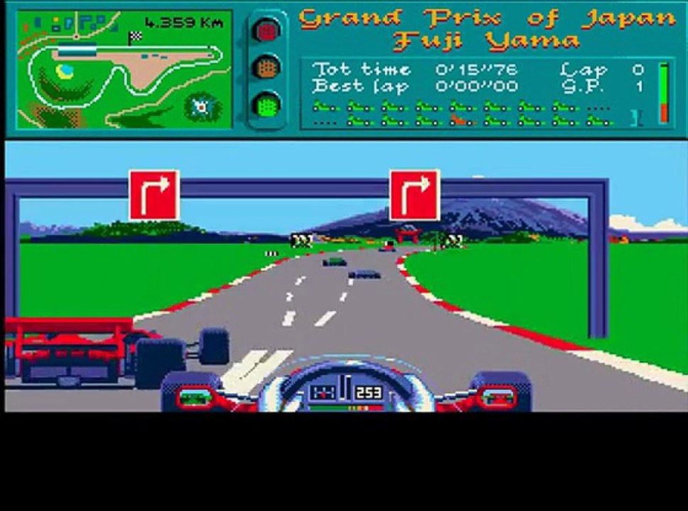 Vroom (Amiga) démo