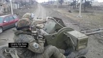 Russia deployment of anti-aircraft weapons - 20150302 - unknown place, Donetsk - ZU-23 2T