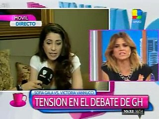Vanucci le respondió a Sofía Gala
