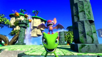 Yooka-Laylee Gameplay Footage