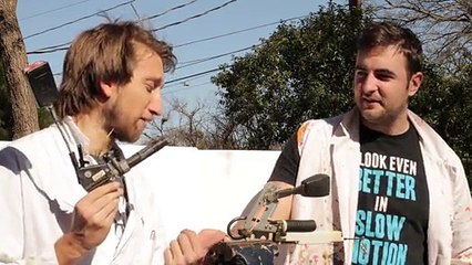 Système de ceinture de sécurité en slowmotion