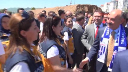 Çanakkale Bakan Müezzinoğlu, Biga'da Hastane Temeli Attı