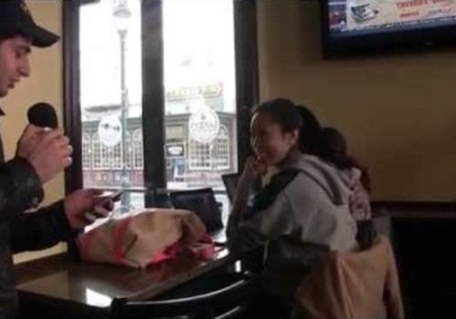 Russian Crooner 'Serenades' College Girl