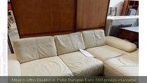 MILANO, MELEGNANO   DIVANO IN PELLE BUNGEE EURO 550