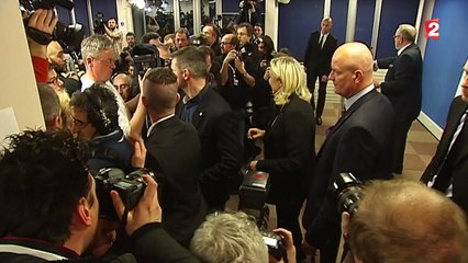 FN : Les militants soutiennent Marine Le Pen