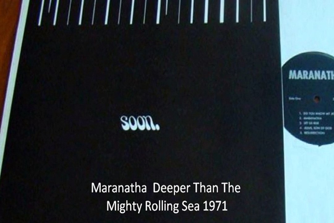 Maranatha"Deeper Than The Mighty Rolling Sea" 1971 Christian folk Rock