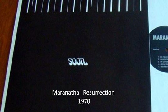 Maranatha Resurrection 1971 Christian folk Rock