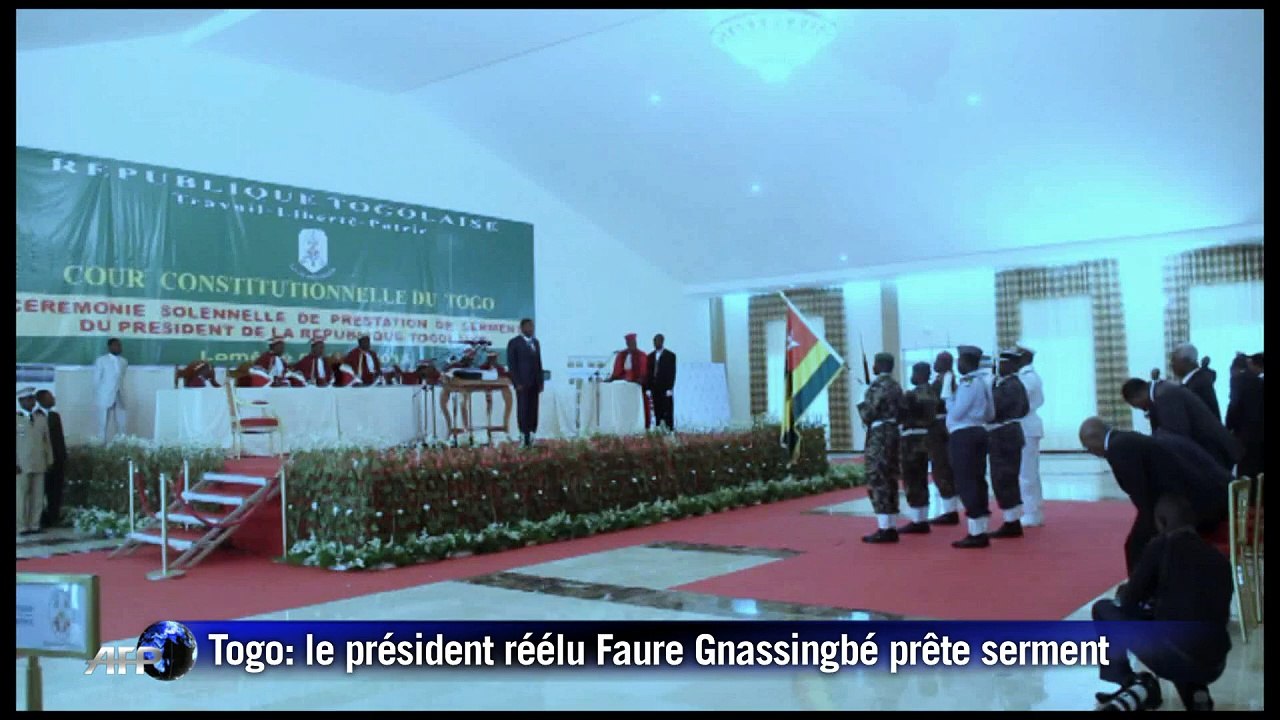 Togo: Faure Gnassingbé investi pour un troisième quinquennat