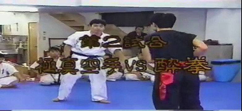 Kyokushin Karate vs Drunken Boxing and Kung Fu