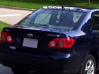 Tuft testing vortex generators - Toyota Corolla aerodynamics