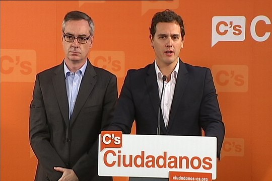 C's votará no a la investidura de Díaz
