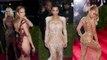Kim Kardashian And Beyoncé Wear Sheer Gowns For Met Gala