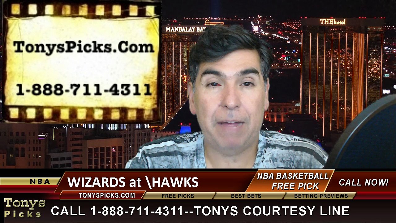 NBA Playoff Free Pick Game 2 Atlanta Hawks vs. Washington Wizards Odds Prediction Preview 5-5-2015