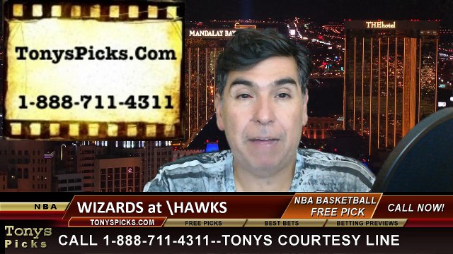 NBA Playoff Free Pick Game 2 Atlanta Hawks vs. Washington Wizards Odds Prediction Preview 5-5-2015