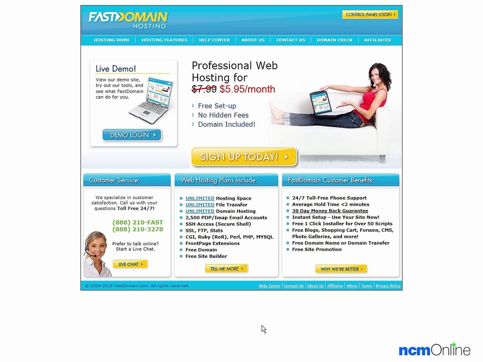How to install WordPress on FastDomain web hosting