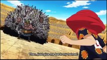 Monkey D. Luffy and Don Chinjao vs Jean - One Piece