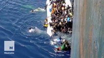 Migrants rescued from deflating dinghy