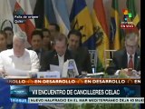 Cancilleres de CELAC evalúan agenda con vigencia hasta el 2020