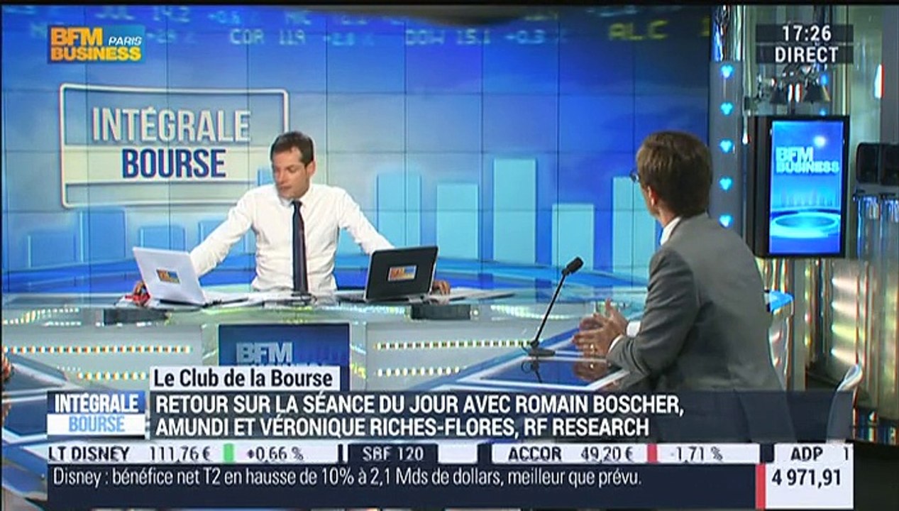 Le Club de la Bourse: Véronique Riches-Flores, Romain Boscher et Frédéric Rozier - 05/05