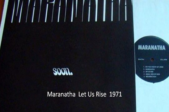 Maranatha Let Us Rise 1971 Christian folk Rock