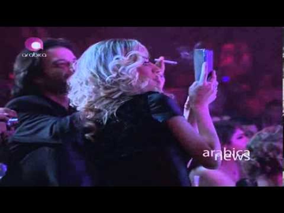 حفل النجمه هيفاوهبي  ليلة راس السنه فوروم بيروت