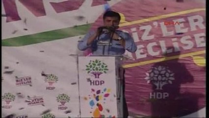 Kocaeli Demirtaş Partisinin Mitinginde Konuştu 1