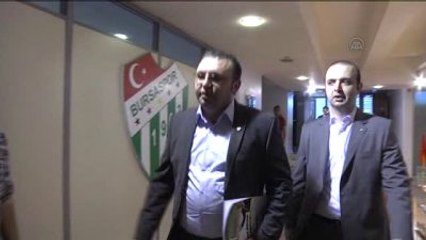 Bursaspor'da Başkan Adayları Listelerini Divan Başkanına Teslim Ettiler