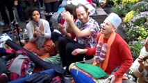 OCCUPY WALL STREET: Hare Krishna! pt. 1 • Zuccotti Park NYC • 10/15/11