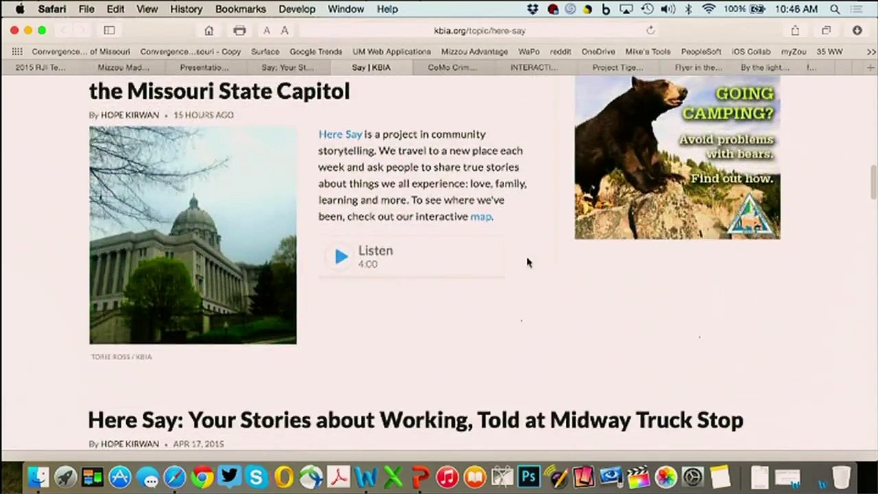 2015 RJI Tech Showcase: Here Say