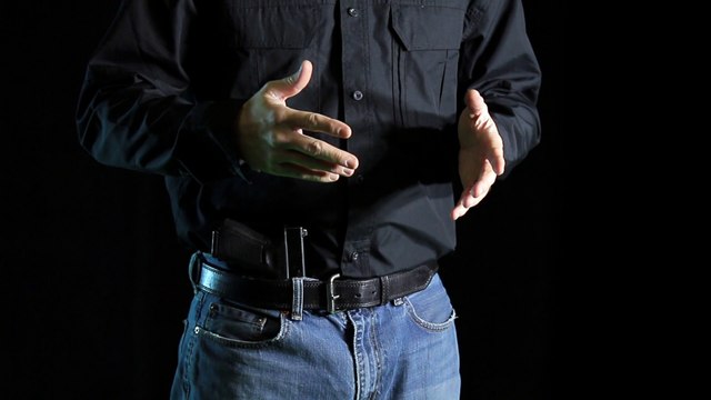 Concealed Carry Holsters - How to use an Inside the waistband IWB Holster