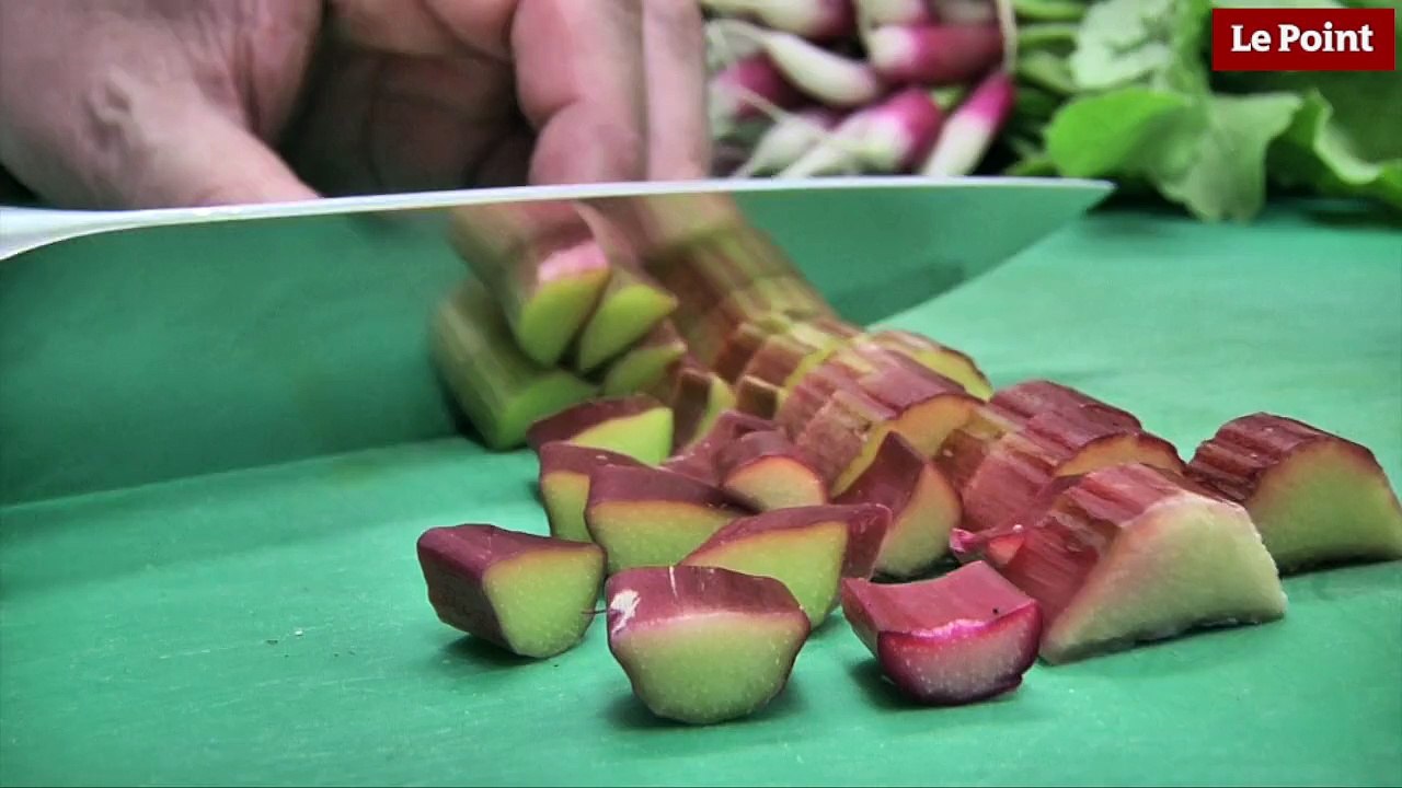 Le millefeuille rhubarbe-oseille d'Alain Passard