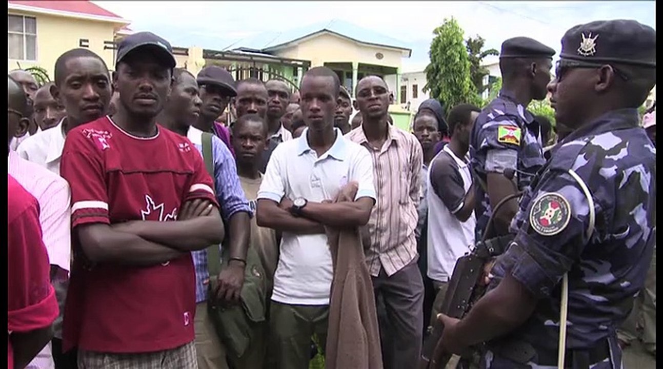 BURUNDI-REPRISE MANIF