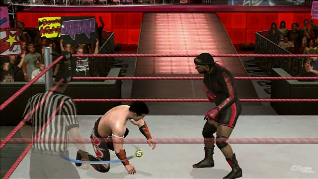 WWE SmackDown vs Raw 2010 'Evan Bourne vs MVP' TRUE-HD QUALITY