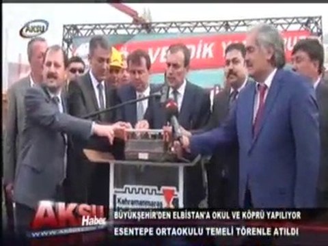 Grup Başkanvekili Kahramanmaraş Mv Mahir Ünal, Kahramanmaraş Esentepe Ortaokulu Temeli Törenine Katıldı