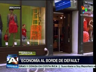 La economía en Grecia está amenazada
