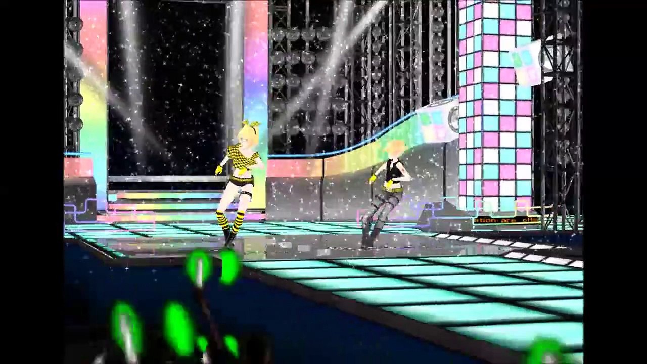 (MMD) Len /Rin Kagamine/ 8HIT.
