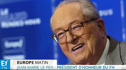 Jean-Marie Le Pen à sa fille : "Marie toi, ça te permettra de changer de nom !"