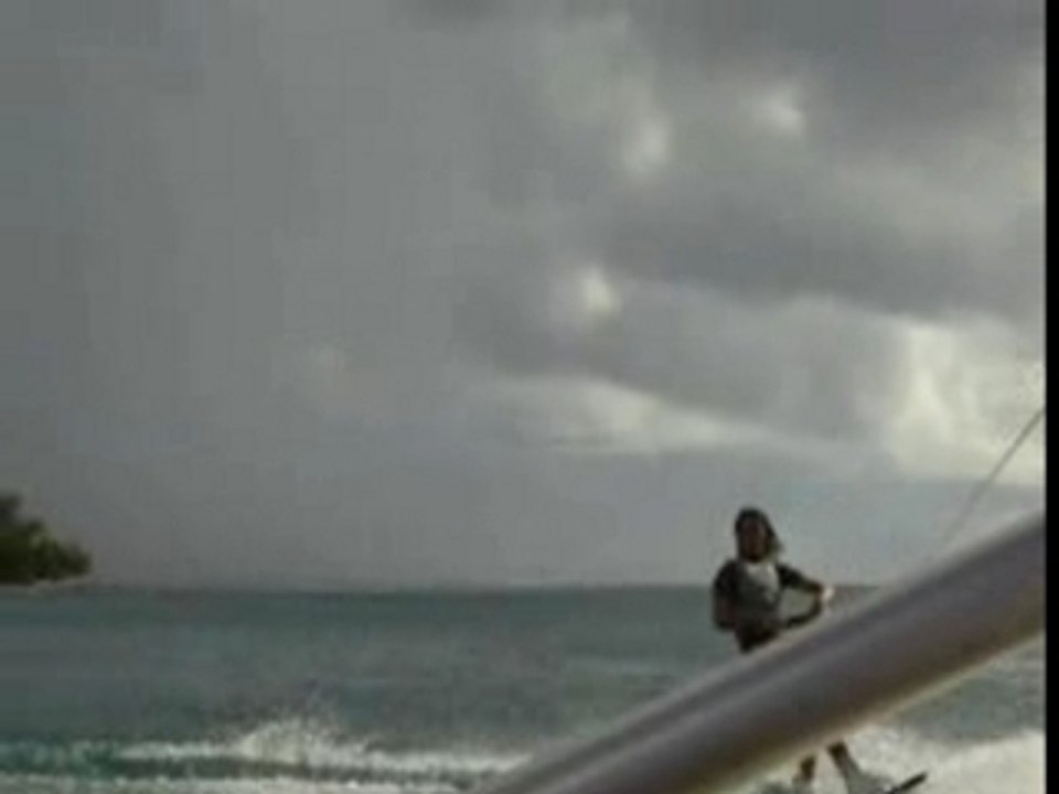 Wakeboarding tahiti