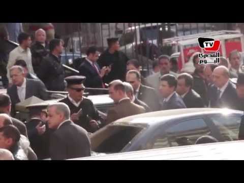 النائب العام يتفقد انفجار«دار القضاء» وسط حراسة مشددة