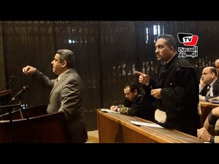 سماع أحد الشهود في قضية «فتح سجون بورسعيد»