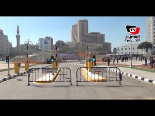 «محلب» يفتتح «جراج التحرير» المتعدد الطوابق