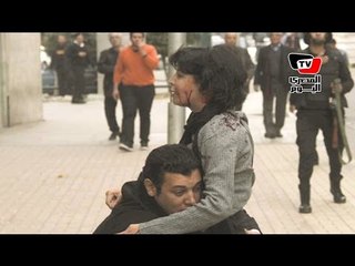 قصة صورة| الشاب الذي حاول إنقاذ شيماء الصباغ يروي حكايتها