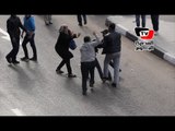 الأهالي والشرطة يلقون القبض على عناصر من الإخوان بعد فض مظاهرة عبدالمنعم رياض