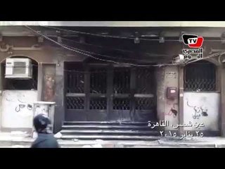 مجهولون يحرقون مكتب بريد عين شمس.. وشهود عيان: أحرقوه فى خمس دقائق