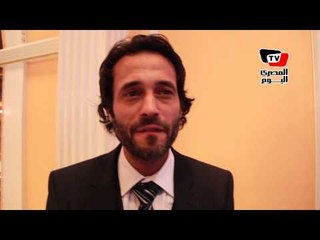 يوسف الشريف: تكريم تليفزيون بلدي له طعم مختلف