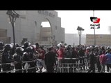 إجراءات أمنية مشددة أثناء دخول جمهور الأهلي لإستاد القاهرة