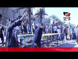 مناوشات بين أنصار السيسي ومؤيدو الإخوان أمام جامع الحصري